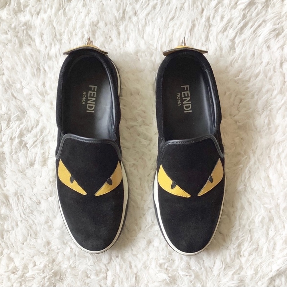 FENDI | Monster Slip-on Sneakers